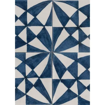 Керамогранит Marazzi Memoria Tappeto 5 Blu Lux 15х15… - Фото №1
