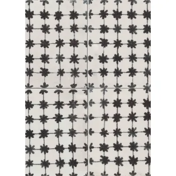 Керамогранит Marazzi Memoria Tappeto 1 Nero Lux 15х15… - Фото №1