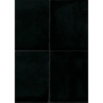 Керамогранит Marazzi Memoria Nero Lux 15х15 10mm (MANW) - Фото №1