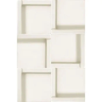 Плитка Terratinta Micro 3D Forms Сross White 10х10… - Фото №1