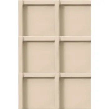 Плитка Terratinta Micro 3D Forms Сross Sand 10х10… - Фото №1
