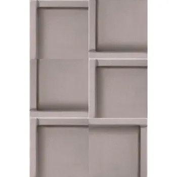 Плитка Terratinta Micro 3D Forms Сross Grey 10х10… - Фото №1