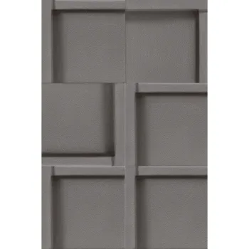 Плитка Terratinta Micro 3D Forms Сross Mud 10х10 (MI3DCR05) - Фото №1