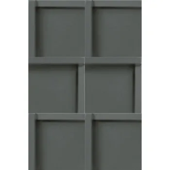 Плитка Terratinta Micro 3D Forms Сross Graphite 10х10… - Фото №1