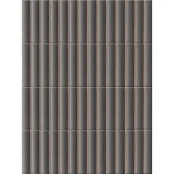 Плитка Terratinta Micro 3D Forms Fluted Mud 10х30… - Фото №1