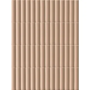 Плитка Terratinta Micro 3D Forms Fluted Terracotta… - Фото №1