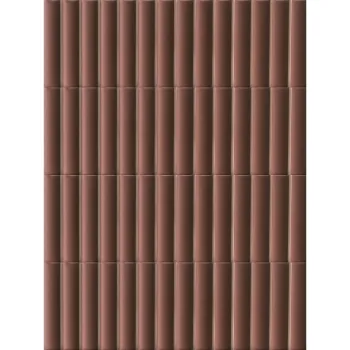 Плитка Terratinta Micro 3D Forms Fluted Klinker 10х30… - Фото №1