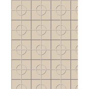 Плитка Terratinta Micro Ways Curve Sand 12,5х12,5… - Фото №1