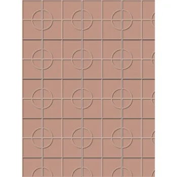 Плитка Terratinta Micro Ways Curve Terracotta 12,5х12,5… - Фото №1