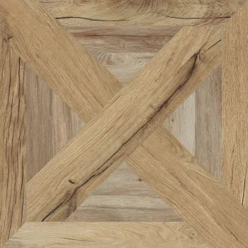 Керамогранит Flaviker Nordik Wood Palace 60x60 Beige/Gold… - Фото №1
