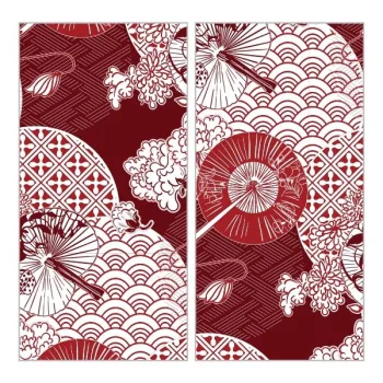 Керамогранит Fiandre Design your slabs Kyoto Red Composizione… - Фото №1