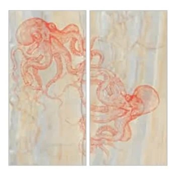 Керамогранит Fiandre Design your slabs Octopus Red… - Фото №1