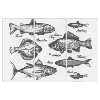Керамогранит Fiandre Design your slabs Retro Fish… - Фото №1