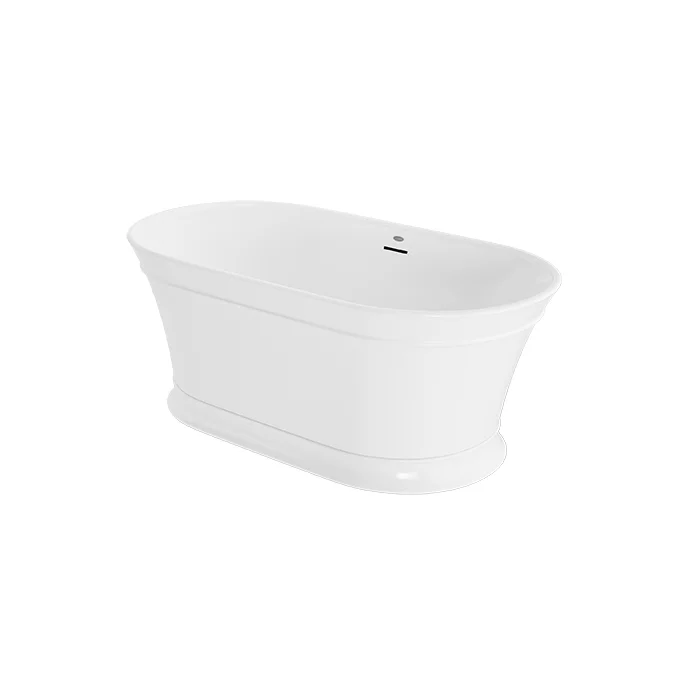 Ванна акриловая Jacuzzi Ingrid 170х80 H60 овальная отдельностоящяя, классическая (NG10200000) - Фото 2