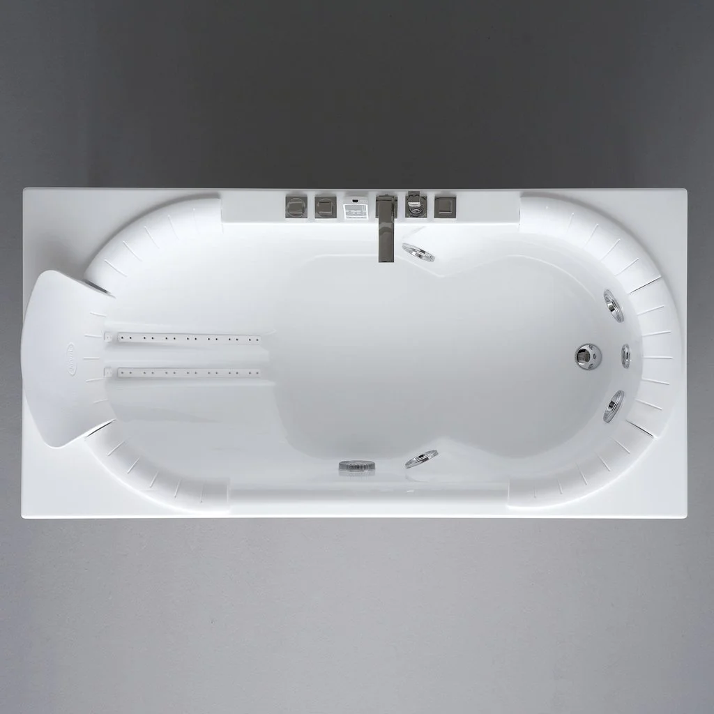 Ванна акриловая Jacuzzi J-SHA MI 180х90 H60 с массажем шиацу (JSH10012111) - Фото 2