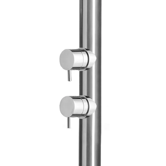 Уличная душевая колона Bossini Pool Inox AISI 316 2287 мм, нержавеющая сталь (L00360000030008) - Фото 2