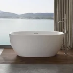 Ванна акрилова Jacuzzi Chic 170х80 H60 овальна стоїть окремо (CHI10200000) - Фото 1