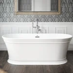 Ванна акриловая Jacuzzi Ingrid 170х80 H60 овальная отдельностоящяя, классическая (NG10200000) - Фото 1