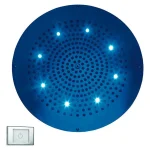 Верхній душ Bossini Dream-Oki RGB Lights Cromotherapy d = 470, хром (H37457000030016) - Фото 2