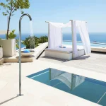 Уличная душевая колона Bossini AISI 316 Pool-Floor 2285 мм, нержавеющая сталь (L00370000030008) - Фото 2