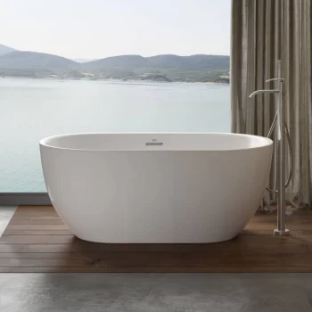 Ванна акриловая Jacuzzi Chic 170х80 H60 овальная отдельностоящяя… - Фото №1