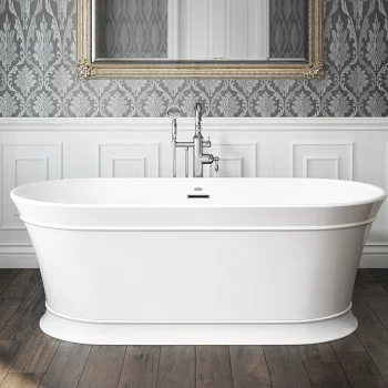 Ванна акриловая Jacuzzi Ingrid 170х80 H60 овальная… - Фото №1