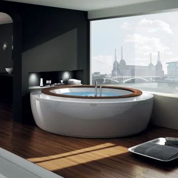 Ванна акриловая Jacuzzi Nova Corner Wood 160х160 H66… - Фото №1