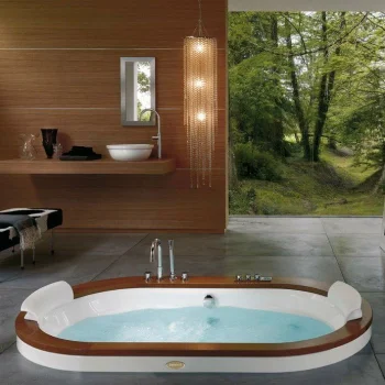 Ванна акриловая Jacuzzi Opalia Wood/Stone 190х110… - Фото №1