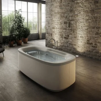 Ванна акриловая Jacuzzi Muse 180х100 H65 с гидромассажем… - Фото №1