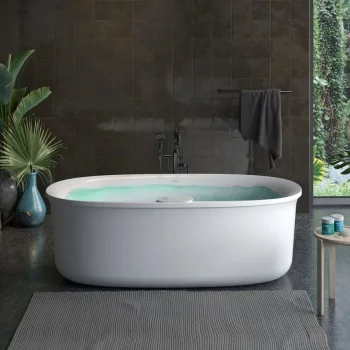 Ванна акриловая Jacuzzi Arga 175x85 H60 овальная с… - Фото №1