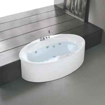 Ванна акриловая Hafro Zaphiro 200х100 цифровая с Whirpool… - Фото №1