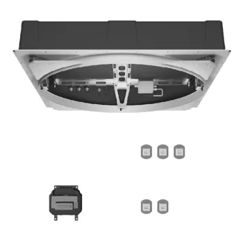 Комплект для душа Dornbracht AQUAMOON внутрішня частина… - Фото №1