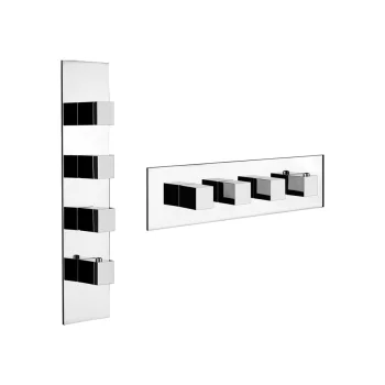Смеситель для душа Gessi Quadro Wellness с термостатом… - Фото №1