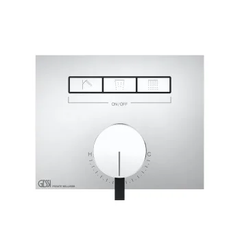 Смеситель для душа Gessi Hi-Fi на 3 потребителя (внешняя… - Фото №1
