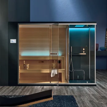 Хаммам с душем и сауной Hafro Ethos C 200х100 H215… - Фото №1