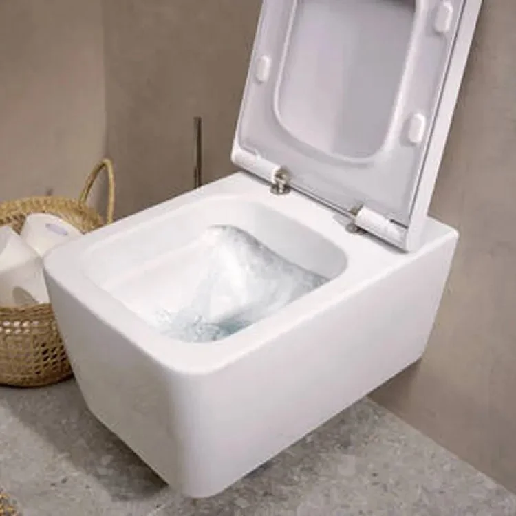 Комплект унитаза подвесного Hansgrohe EluPura Q с инсталляцией iFrame, белый (60301100) - Фото 2