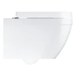 Комплект унитаза подвесного с инсталляцией Grohe Solido 5 в 1 с овальной кнопкой, хром (39536000) - Фото 2