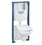 Комплект інсталяційної системи з підвісним унітазом Grohe Bau Ceramic (39586000) - Фото 2