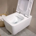 Комплект унитаза подвесного Hansgrohe EluPura Q с инсталляцией iFrame, белый (60301100) - Фото 2