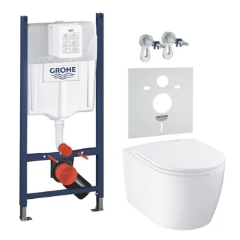 Комплект унітаза підвісного Grohe Bau Ceramic та інсталяції… - Фото №1