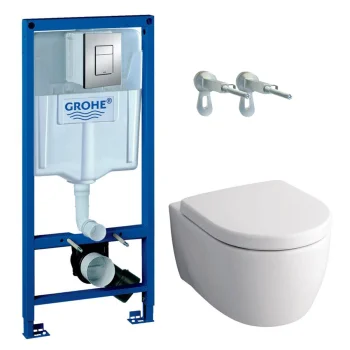Комплект унитаза подвесного с крышкой Geberit iCon… - Фото №1