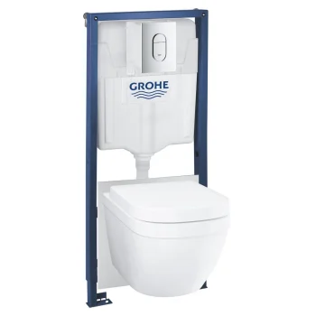 Комплект унітаза підвісного з інсталяцією Grohe Solido… - Фото №1