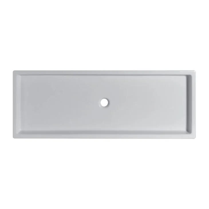 Умывальник на столешницу Nic Desing Canele 120х45, Gloss White (001138001) - Фото 2