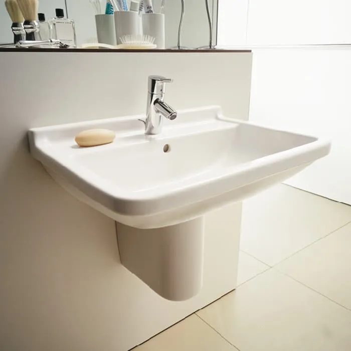 Умивальник підвісний Duravit Starck 3 65х48,5 (0300650000) - Фото 2