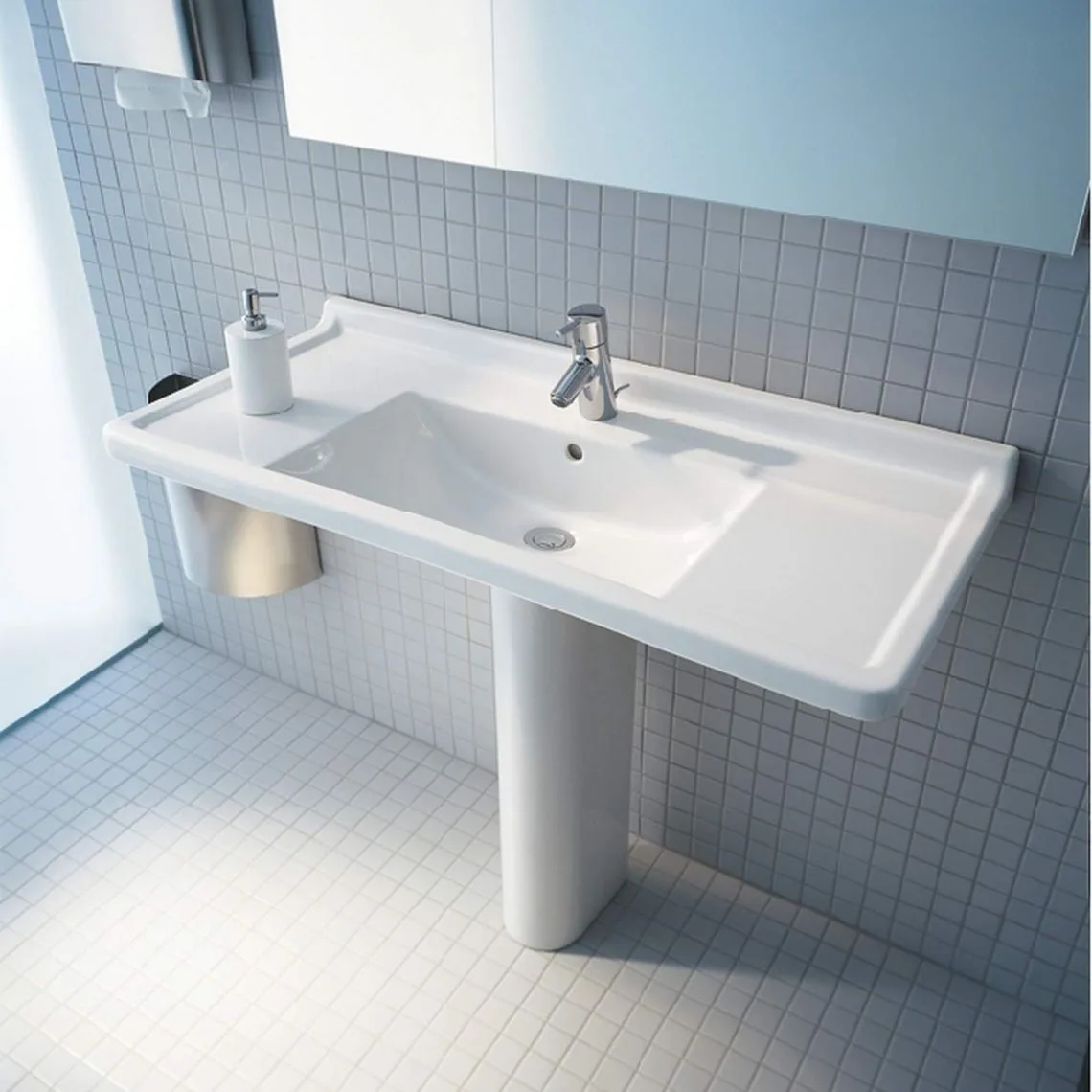 Умывальник подвесной Duravit Starck 3 105х48 (0304100000) - Фото 3