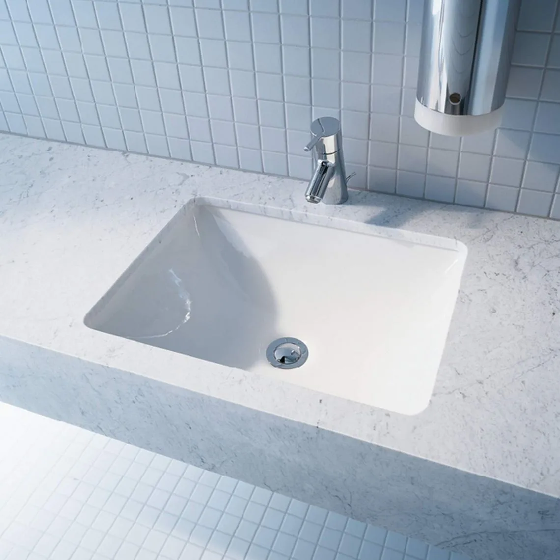 Умивальник вбудований Duravit ME by Starck 49х36 (0305490022) - Фото 2