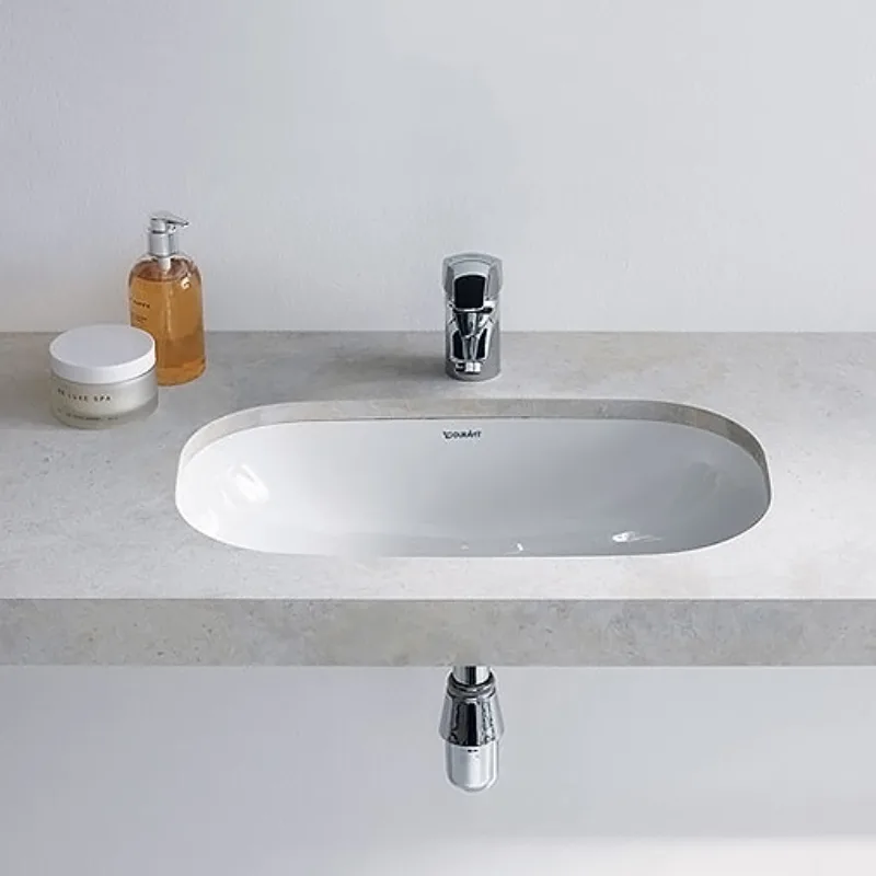 Умивальник вбудовуваний Duravit D-Code, 49,5х29 (0338490000) - Фото 3