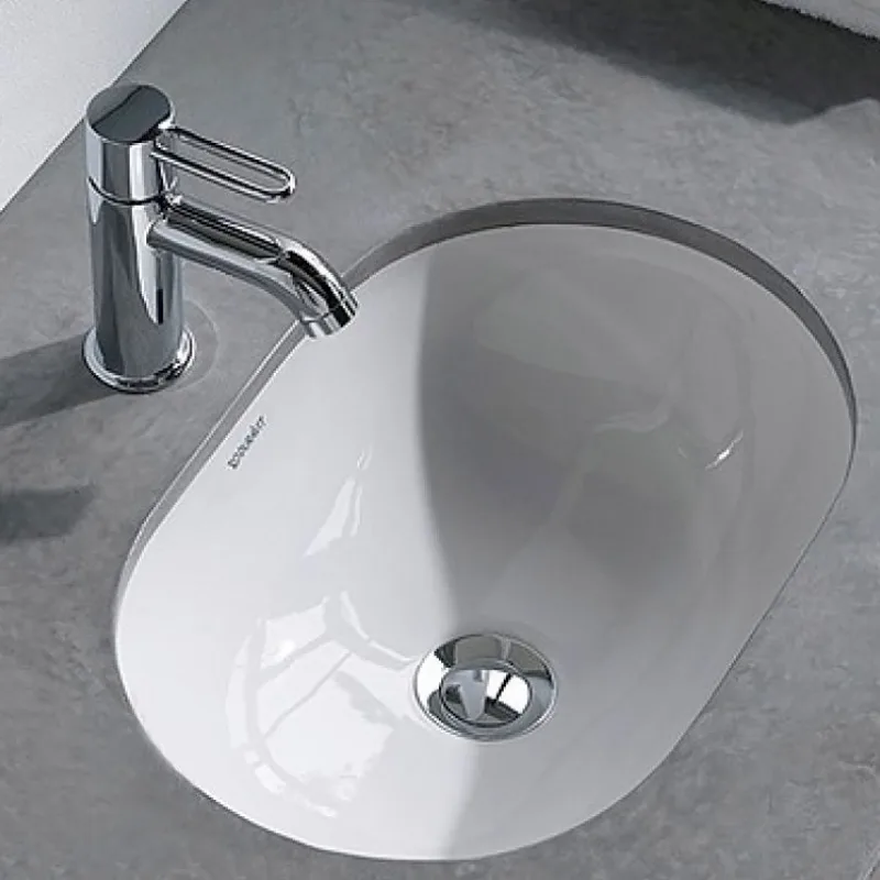 Умивальник вбудовуваний Duravit D-Code, 49,5х29 (0338490000) - Фото 2
