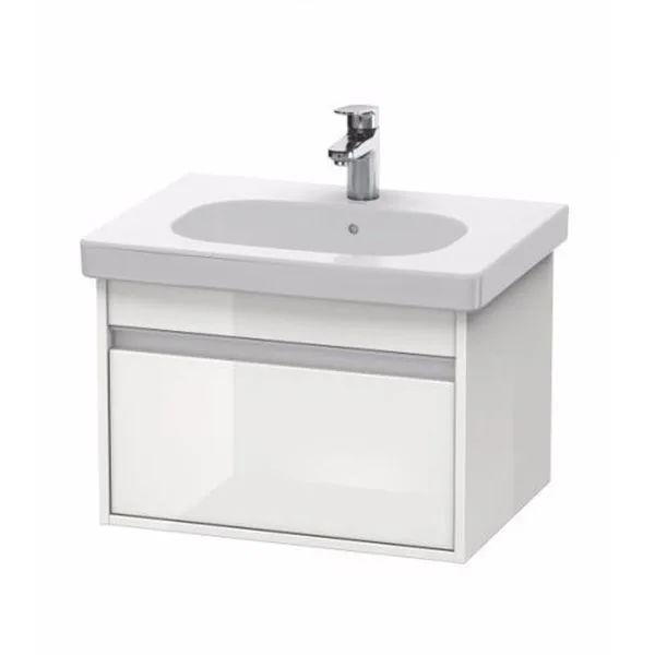 Умывальник накладной Duravit D-Code 85 см, белый (03428500002) - Фото 2