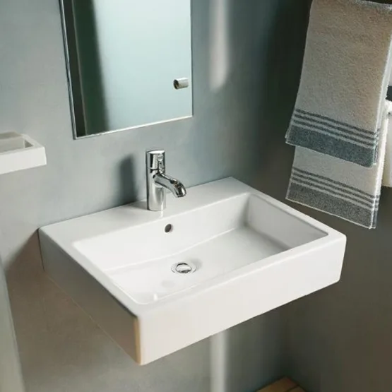 Умывальник подвесной Duravit Vero (0454500000) - Фото 2